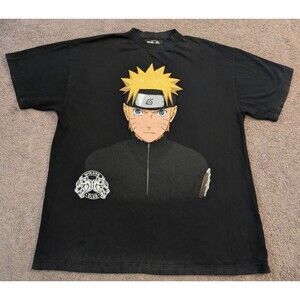 RARE Limited Edition Darc Sport x Naruto Uzumaki Wolves Anime T-Shirt Men's M